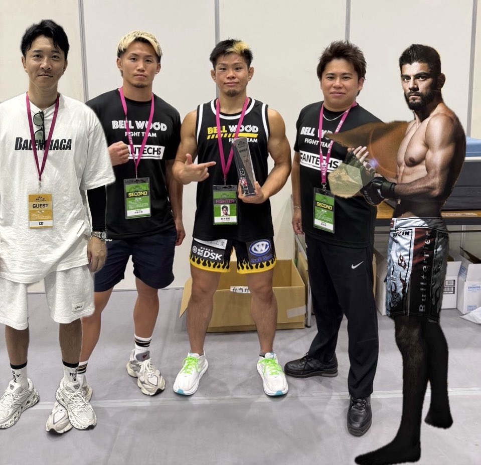 2ラウンドKO勝ち！ 偶発性のチョーパンで意識飛んであんま覚えてないし