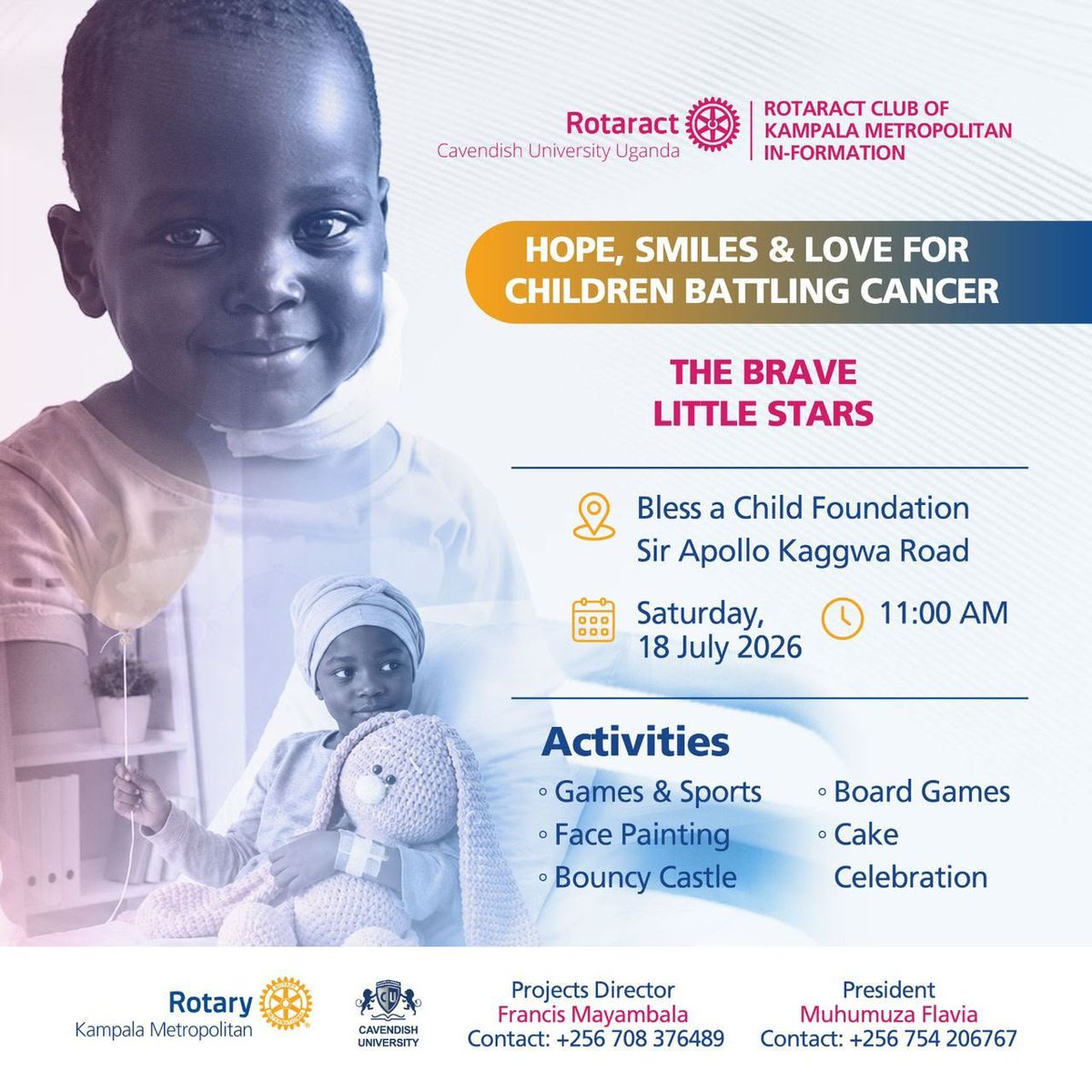 RAC_CUU's tweet photo. Showing up is the act of bearing witness to people's joy, pain, and true selves, and communicating that they are not alone. President Flavia creating lasting impact
 #RotaryEyamba #Rotary https://t.co/5jyigvryD9