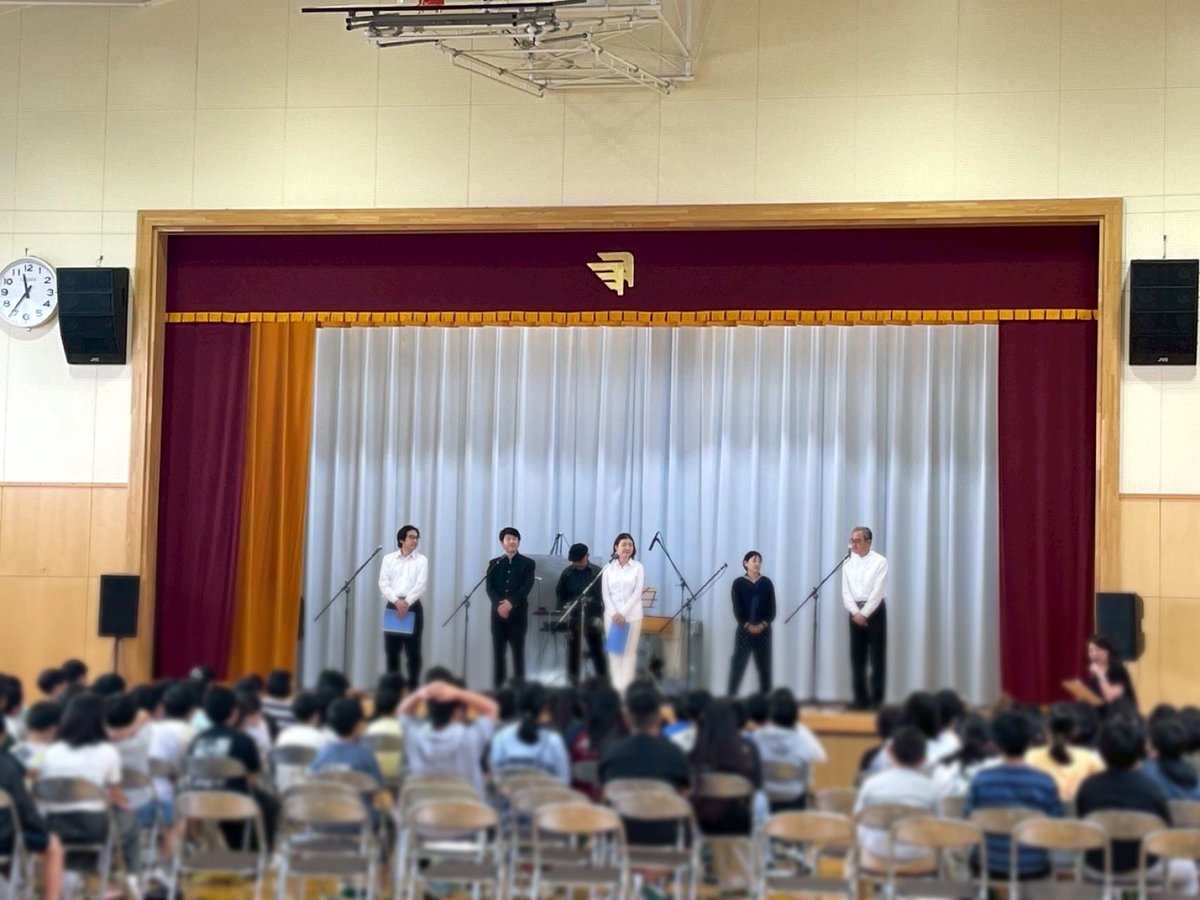 oowadayuta's tweet photo. 神奈川県戦争の記憶継承事業として
朗読劇『真昼の���焼け』が今年、
気持ちを新たに６月の横浜市立羽沢小学校からスタートしています
#真昼の夕焼け https://t.co/L0MIg6Z1fo