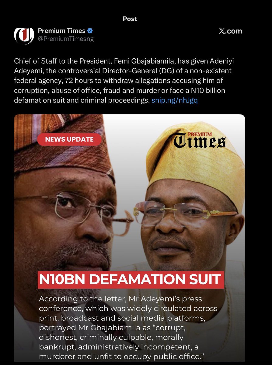 ishakaa's tweet photo. 📌📌📌📌📌📌

Bose,

You folks are just distracting, in fact just go ahead and call PMB a thief, but be armed with your evidence 

Let me put context to my response and why I am dignifying you with my comment, remember 👇

-  PMB suspended and later sacked his SGF Babachir Lawal over N544 Million grass cutting scandal

- He sacked his @officialEFCC chairman, Secretary and some directors there for alleged corruption at the agency

- PMB sacked his Accountant General and handed him over to the @officialEFCC 

- PMB sacked his Minister of Power and @officialEFCC took over his prosecution

These individuals you have listed are already facing their charges, let the court decide their guilt and punish them

Let’s now concentrate on the active cases and ask why not a single individual has been prosecuted under the T-Pain regime despite some of the earth shaking corruption allegations

🔥$13.5 Billion controversial Lagos/Calabar coastal highway project awarded to the business partner of a sitting president without bidding and compliance with the procurement laws of Nigeria 

🔥The 2024 N585.2 Million and N30 Billion heist in the #EduBettaGate that @officialEFCC investigated, where a company, New Planet Project Limited  belonging to a serving Minister @BTOofficial was awarded N438.1 Million consultancy job

🔥There was this $9 Million paid to a lobbying DCI Group through a Kaduna based Aster Legal Services led by one Oyetunji Teslim Olalekan 

🔥The @officialEFCC investigation into the N10 Billion corruption at the office of the current SGF where the primary suspect was named as Andrew Torhile Uchi

🔥N800 Billion deductions from FAAC to the Governors Forum allegedly for 2027 election that pitched the Governors against each other 

🔥N700 Billion linked to the DG of Energy Commission the @officialEFCC are investigating 

🔥@WorldBankGroup flags “hidden spending system” diverting over N34.53 trillion of Nigeria’s revenue

🔥@IMFNews reported Nigeria omitted public spending worth 2% of GDP from recent budgets

🔥In 2024 @nnpclimited reported a line item in their audited account amounting to N17.5 trillion as accumulated energy-security cost as pipeline protection without any convincing explanation

🔥Meanwhile we have the latest and most audacious one called #GbajaGate that is currently trending where a dubious agency found it’s into the 2026 budget  

🔥Why are we not hearing about the reported $6.5 Billion crude oil revenue windfall from the war between America and Iran?

🔥Then Boom, Aisha Achimugu forfeiture that is linked to Lagos Sate Government 

🔥Don’t forget this is the only regime since the advent of the 4th Republic where we are not hearing from @CCBNigeria whether the president, his VP and appointees have declared their assets

If we follow this your logic of holding PMB responsible for the alleged corruption of his appointees why are you folks not calling out T-Pain, the current president? I am just curious 

What we have seen in the public domain in just under 3+years of this regime will shatter the combined records of Obj, Yar’adua, GEJ and PMB put together 

There must not be selective outrage in this our fight against the stealing of our collective patrimony, that is where I stand

Please not that these reported case are just few of the mess Nigeria is going through at the moment