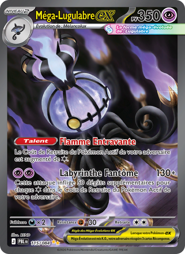 VictinProject's tweet photo. 🌑 Nuit Noire est disponible !

Retrouvez dans l'extension Nuit Noire et sur Victin'dex : 
🔥 Méga‑Darkrai ex alternative  
🖼️ 6 cartes alternatives exclusives
📚 120 cartes incluant 36 secrètes  
💰 Prix à jour

Lien ci-dessous 👇

#PokemonTCG #PokemonCards #ME05 https://t.co/nwUEFLtUUJ