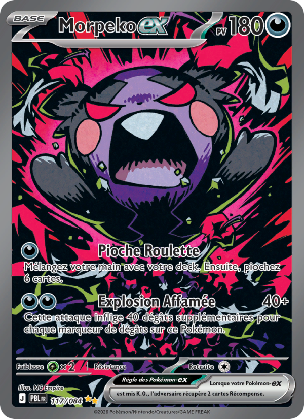 VictinProject's tweet photo. 🌑 Nuit Noire est disponible !

Retrouvez dans l'extension Nuit Noire et sur Victin'dex : 
🔥 Méga‑Darkrai ex alternative  
🖼️ 6 cartes alternatives exclusives
📚 120 cartes incluant 36 secrètes  
💰 Prix à jour

Lien ci-dessous 👇

#PokemonTCG #PokemonCards #ME05 https://t.co/nwUEFLtUUJ