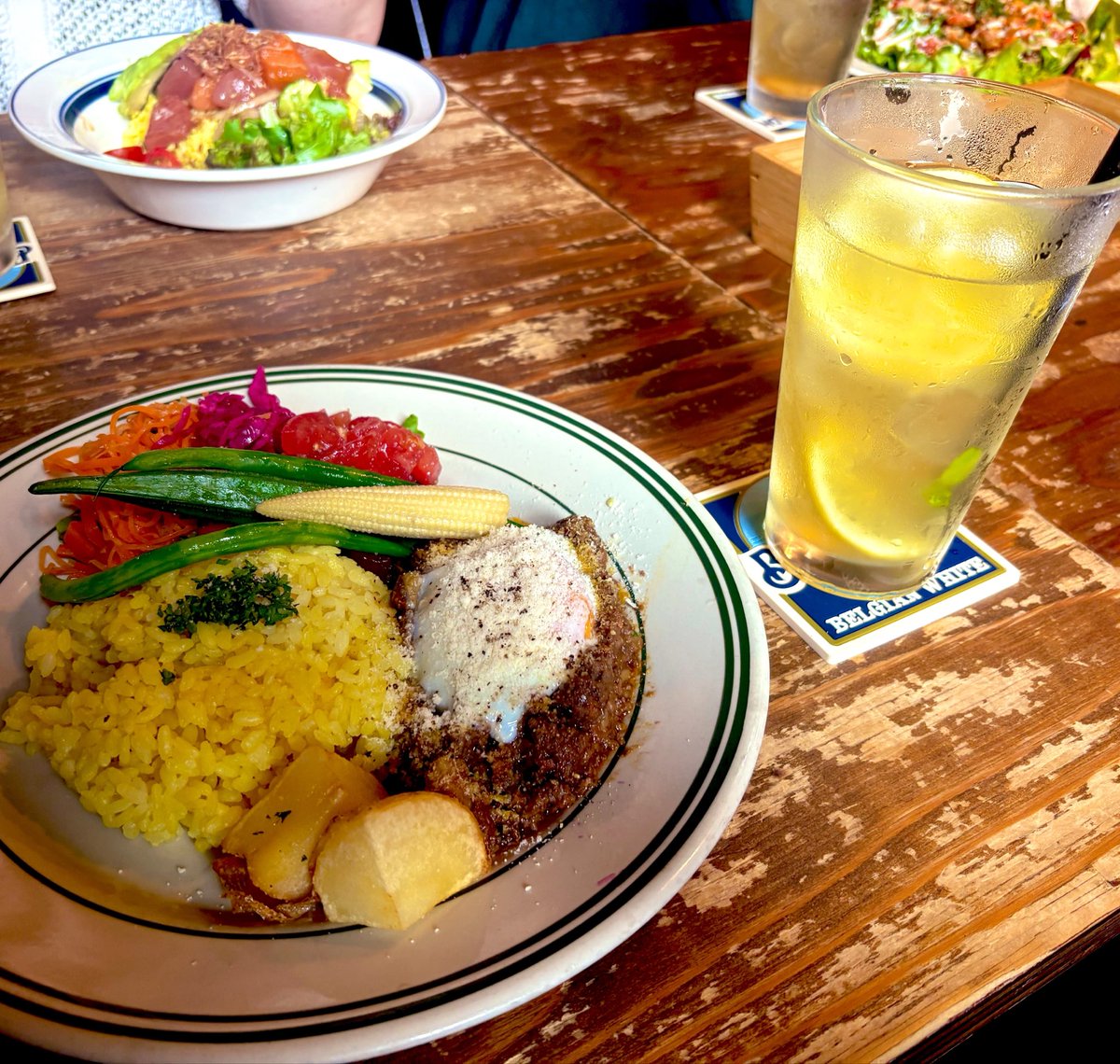 machen_mmc's tweet photo. めめサトもとかいあさりビィあおで成功〜〜〜＼＼\\٩( 'ω' )و //／／　ランチも食べたよ♡ https://t.co/gQiskTDSya