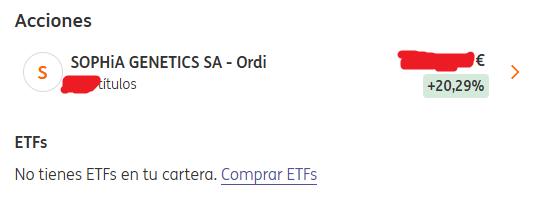 StockDividendos's tweet photo. Mi única acción en cartera, lo único que tengo.

Espero que me cambie la vida, a mí y a mi familia.

$SOPH 

En breve, espero construir algo en paralelo. https://t.co/hXjDIvSWu2