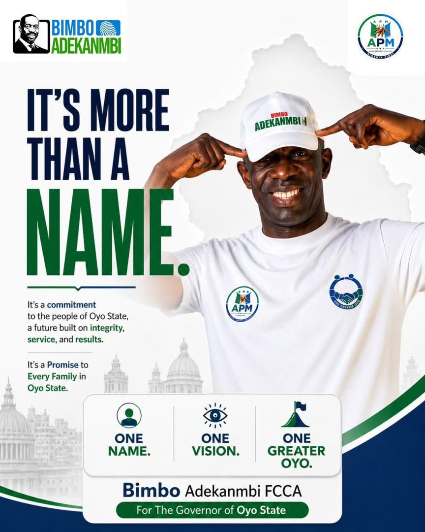 sammyculess's tweet photo. Your vote shapes Oyo's future.

As the election approaches, let's participate and make our voices count. Every vote is a chance to help decide the direction of our state.

#OyoDecides #BimboAdekanmbi https://t.co/jsFtW4iyBQ