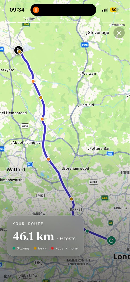 BenCope_'s tweet photo. Dreadful. To think this would be some visitors first experience of Britain. Important train lines like this need functioning mobile signal throughout https://t.co/aF5uaFCn2W