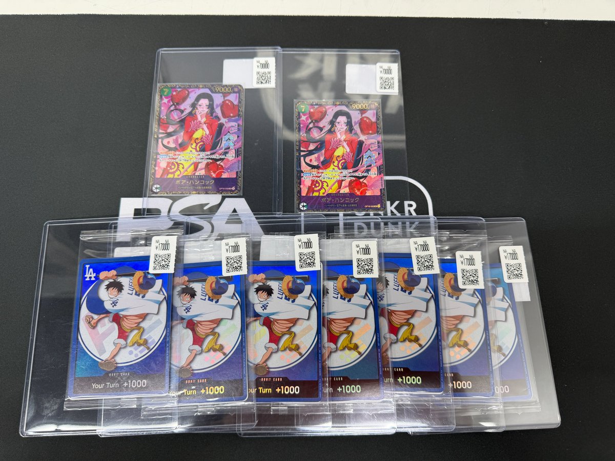 📢#スニダン 販売情報📢 🔥【#ワンピカード 2⃣階ショーケースにて展開