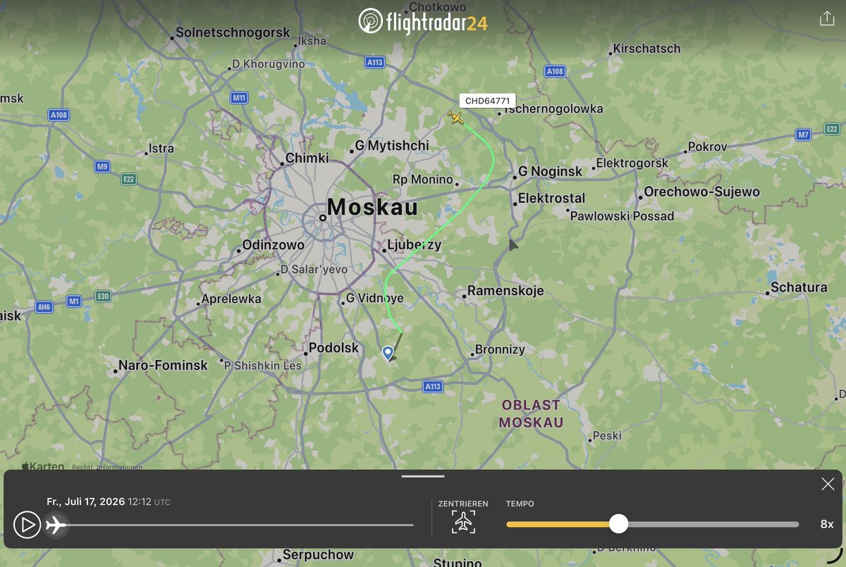 holgidaun's tweet photo. Russia - 223rd Flight Unit State Airline Tu-154M RA-85686 #154EB6 17 jul als CHD64771 Flug von Chkalovskiy nach Domodedovo
@thereccelizard
@Borrowed7Time
@IntelNightOWL https://t.co/0aziWDNdyt