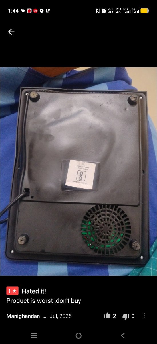 MoizPubli's tweet photo. @Flipkart I don't want automated replies. Resolve my issue and process my full refund immediately. If this is not resolved fairly, I'll file a complaint before the #ConsumerForum and seek compensation for the delay, inconvenience and losses as permitted under applicable law. https://t.co/RRUpS7JiX2