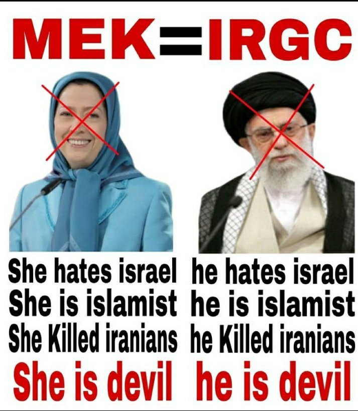 amokhoobeh's tweet photo. @GiulioTerzi @MaryamRajavi @FratellidItalia @fdieuropa @fabiorampelli @naike_gruppioni @MarcoScurria Shame on you for supporting #MEKterrorists #NCRIterrorists cult..
Shame on anyone who supports these monesters. https://t.co/yK8BODykXu