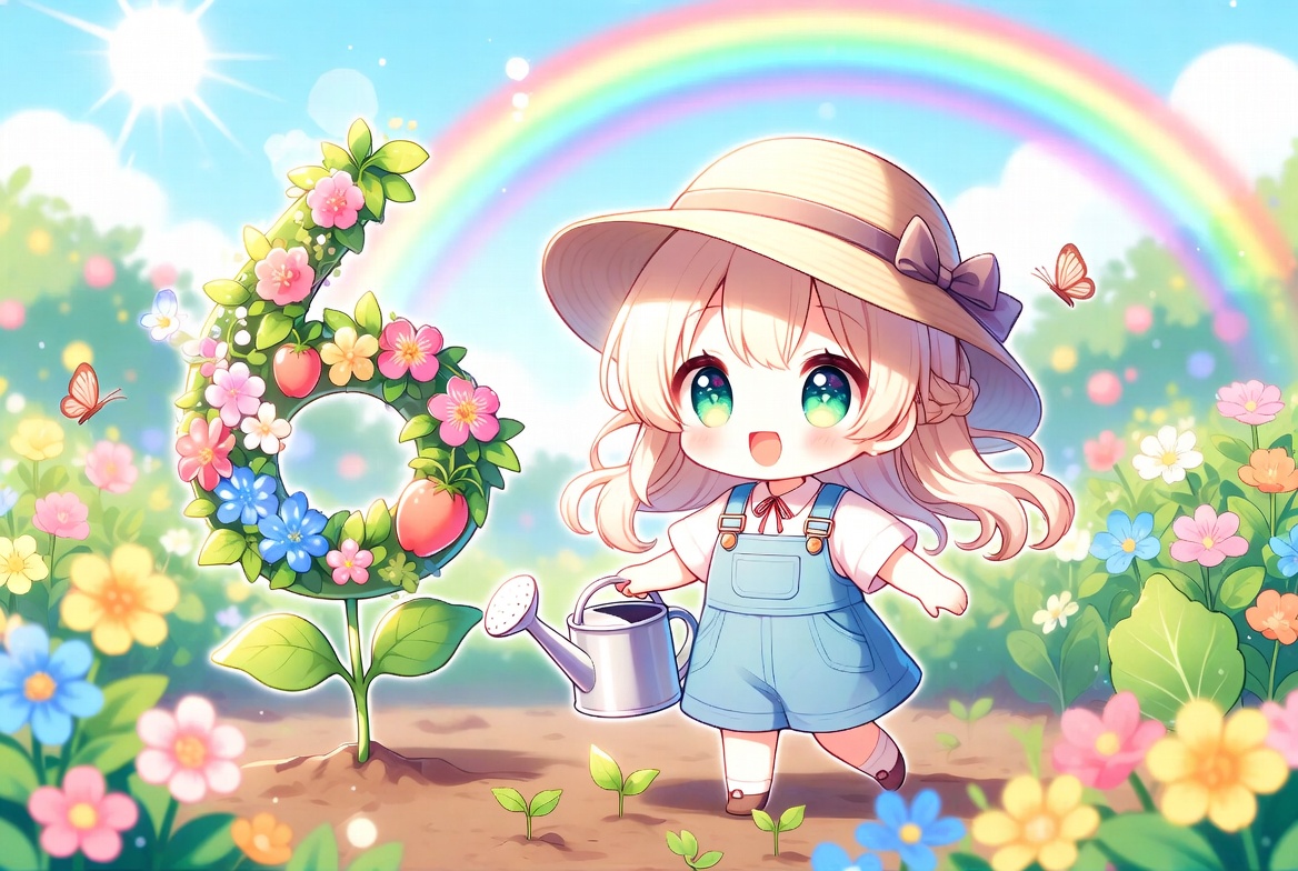 csxao's tweet photo. 🌱24季節を越えて育った小さな種の物語🎉

今日でXを始めて6周年です🎈
てくてく歩いた毎日が畑へ続きました🚶

菜園に立つ前に永く歩いてきた🍀
そんな思いをみんなへ届けます📖

これからもわくわく育��よう🌻
いっしょに未来の実りを楽しもう🌈

#MyXAnniversary #家庭菜園 #夏休み https://t.co/baIHeoVw6t