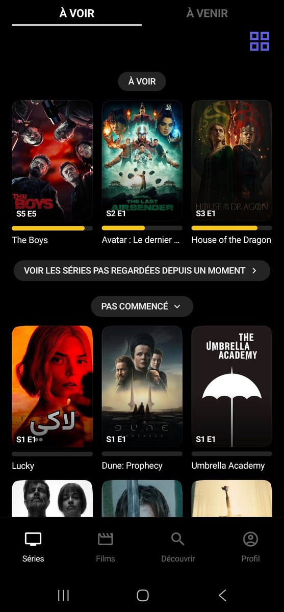 Let_Titia1706's tweet photo. @jerish2369 @suitetvapp Déjà le cas, du moins sur Android. C'est peut-être parce que vous avez seulement 2 séries en cours et que ça s'y adapte ? 🤷🏽‍♀️ Mais si la taille diminue (et je l'espère pour vous, car c'est effectivement trop gros), pourvu que cela n'ait pas d'incidence sur nous autres. 👇🏽 https://t.co/3HMTJdgeOw