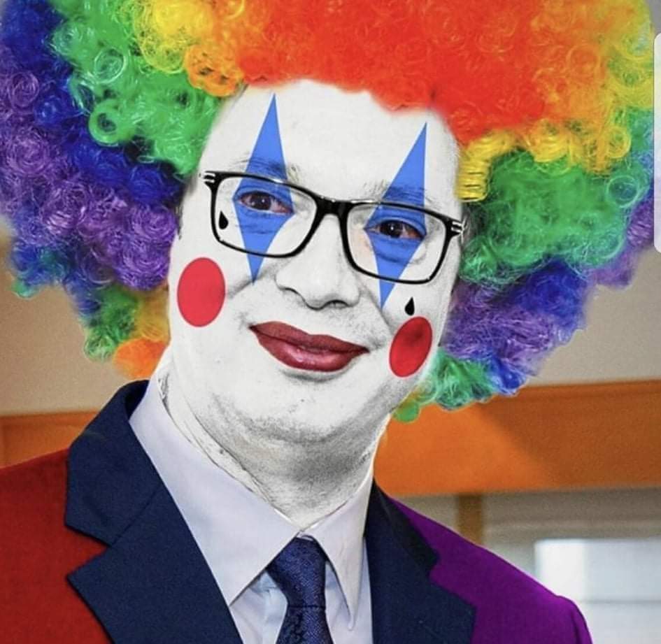 DrDoomOnly's tweet photo. @PesmaVidovdana Lepu listu je izmislio Informer, pola imena se ponavlja na spisku. Glupi ste ko kurac... vi i vaš glavni klovn. https://t.co/kS6Ptk1iLA