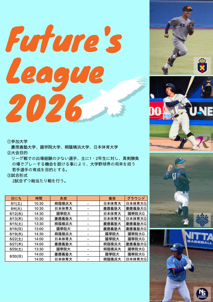 日本体育大学硬式野球部 (@ntblabo) / Posts / X