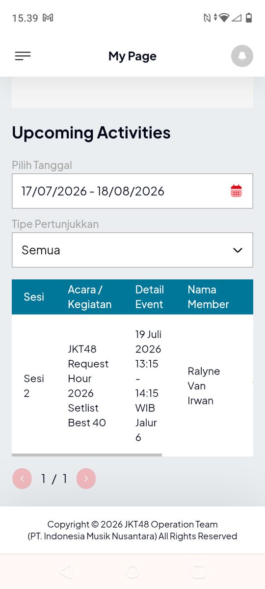 JeliaC1271's tweet photo. EKHEMMM, BTW SEE YOU YA MY UNNIEEEE🫶😖🩷🔥🌻 @Ralyne_JKT48
KITA KETEMU DI WR NIH MIN AZHEKK���😅 @Ralvandra_INA #CaLyne https://t.co/a2V5CmNmlD
