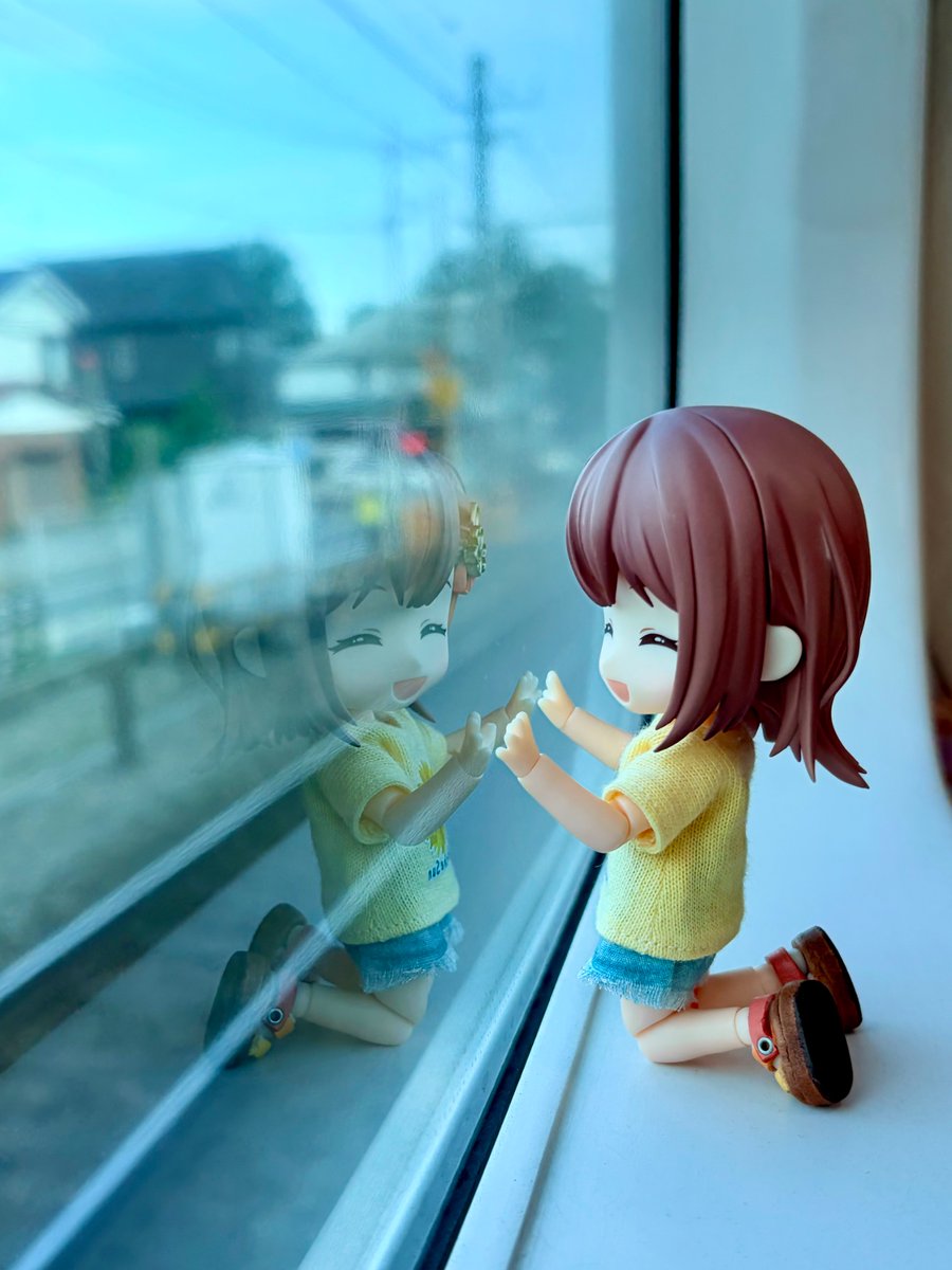 266mera's tweet photo. #深夜のねんどろ撮影６０分一本勝負
7/18【なつやすみ】
電車でおでかけ🚃

#prskねんどろ https://t.co/pYbVvOhMWt