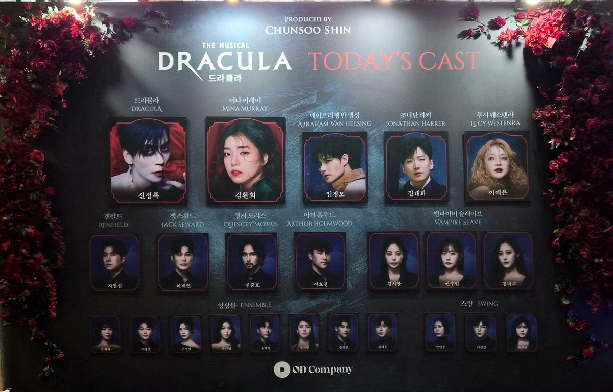 dxxrmylxvx's tweet photo. 260718 드라큘라 19:00 자하나
신성록 김환희 임정모 진태화 이예은

언제나 감사하며 언제나 순종하며……. https://t.co/yp3AkOrmz3