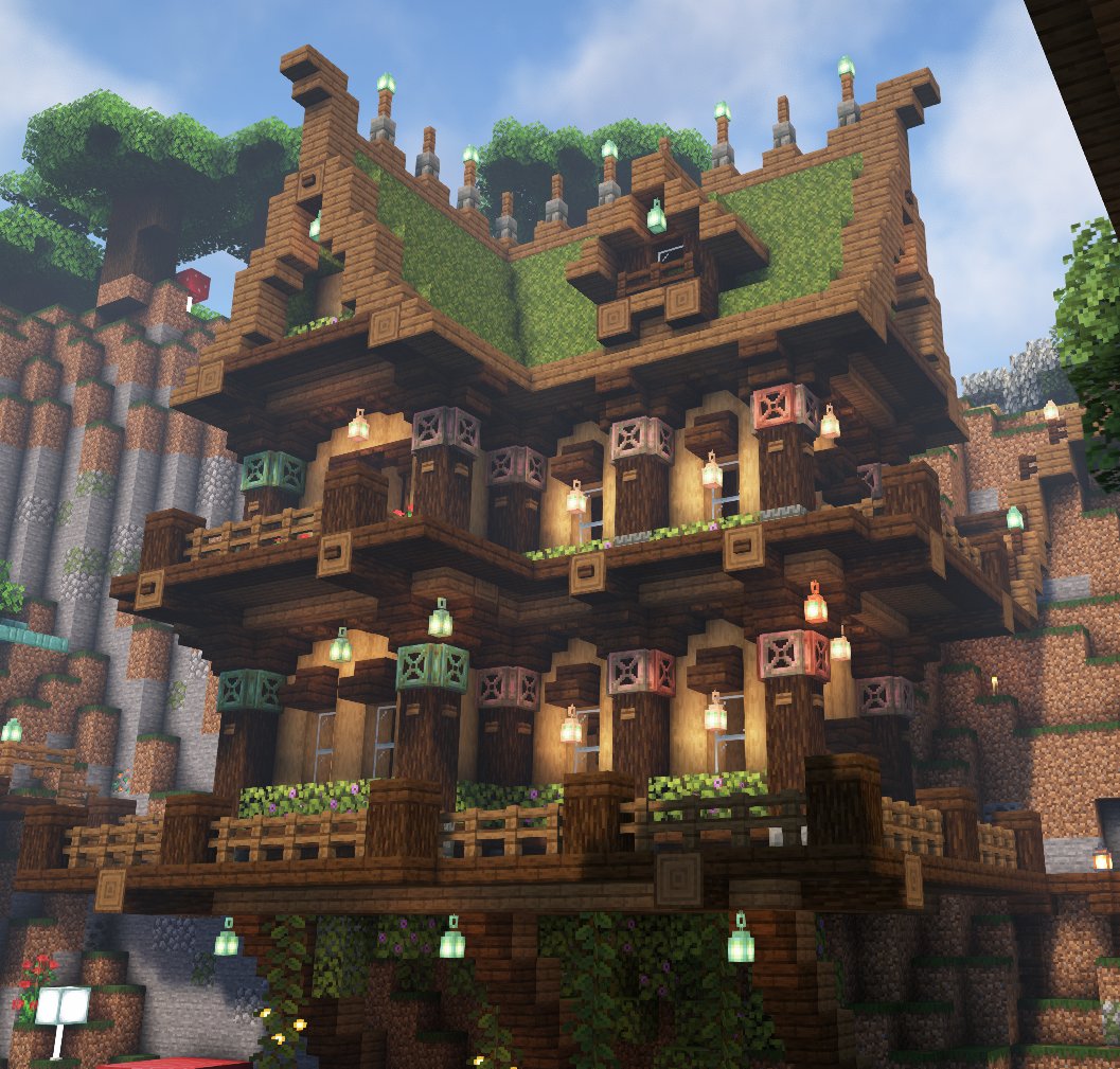 kuroneko_craft's tweet photo. #つる鯖 30DAYSサバイバルで渓谷に家建てましたー🏚️
試作してないので純度100%手グセ建築です！
繁茂した洞窟とトライアルチャンバーが近くにあったので集めやすい素材を使ってます
銅はいつも永遠に錆びてくれない…
#Minecraft #マイクラ建築 #マイクラ https://t.co/u1P0RrGeFr