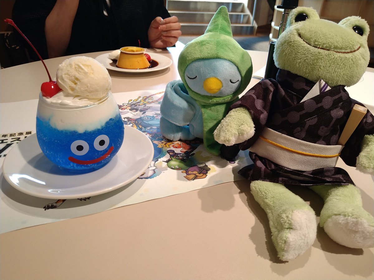tossey7's tweet photo. 写真貼り忘れた
昨日、ハラカドで始まったドラクエのイベントに行って来ました(⁠・⁠∀⁠・⁠)
#かえるのピクルス
#ぬい撮り
#ドラクエ https://t.co/K7xTtq2cfY