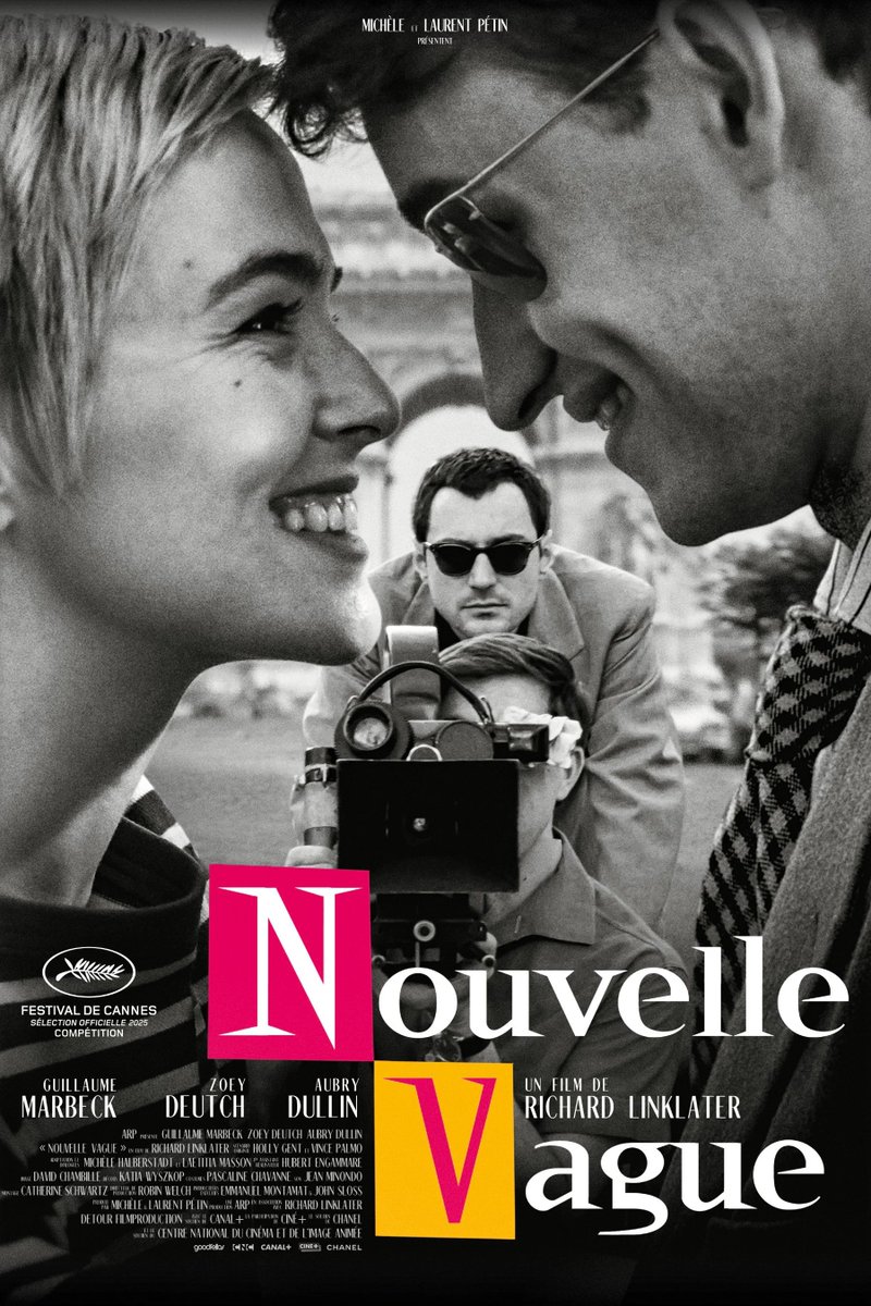 aseriousman00's tweet photo. 『ヌーヴェルヴァーグ』
映画史を変えた革命の舞台裏。
リンクレイターが描くのは、伝説の再現にあらず。
初めて映画を作る情熱と歓び。
登場人物はまだ知らないが、我々は知っている。
やがて彼らが歴史に名を刻み、その精神が今のスクリーンにも息づいていることを。
この革命は、決して最後ではない https://t.co/WdZQnR5Ure