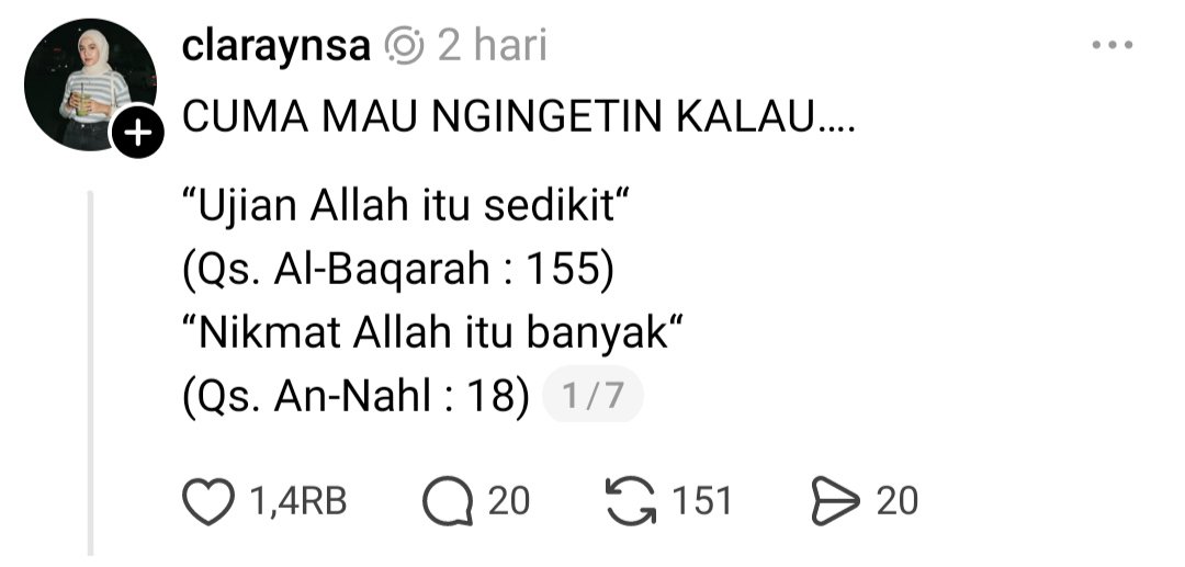 kuaci_random's tweet photo. 🥺🥺 #quotes #quotesislami https://t.co/UyVQvFRo0I