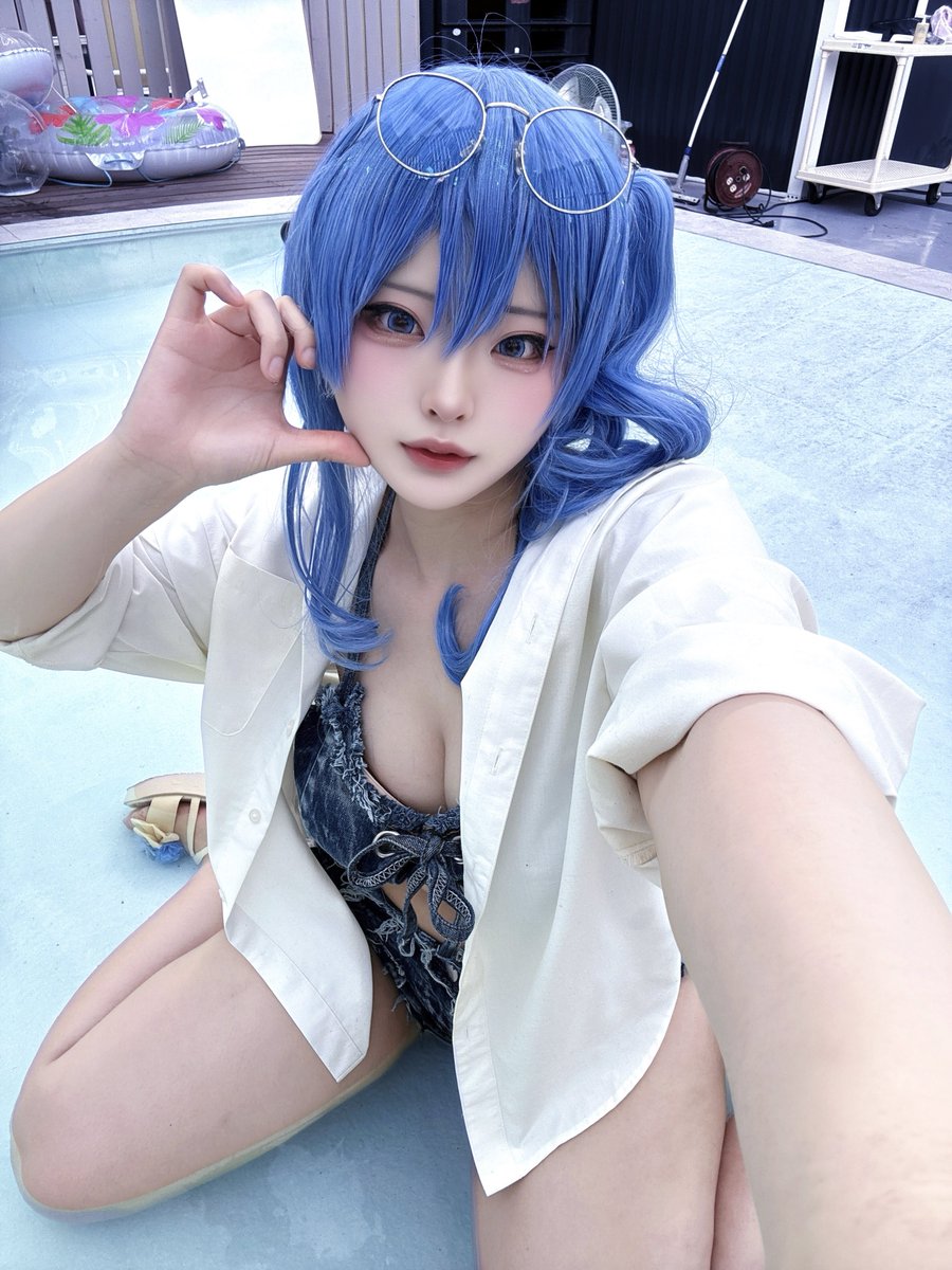すいちゃんで撮影❕☄️