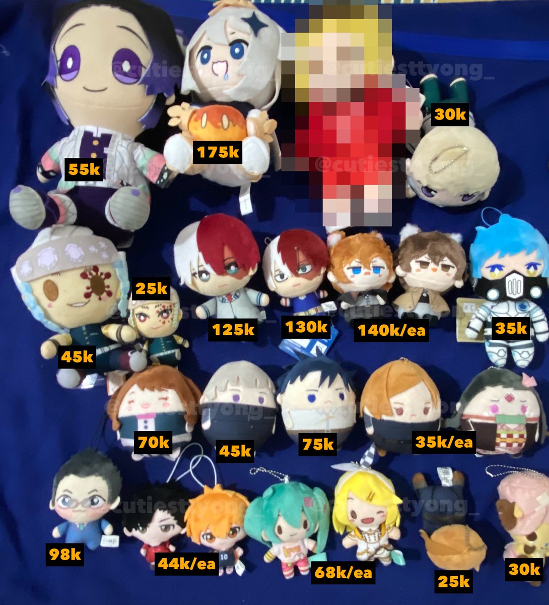 cutiesttyong_'s tweet photo. WTS / Declutter Anime Merch ✨
Ready INA 🇮🇩

♡ Boneka, Ganci

💸 Oren/manual,split ✅
📦 Inc packing, exc adm
🏷️ Detail dm

DM/reply if interested 🤍
RT’s appreciated!

#WTS #AnimeMerch #WarungAnime #WarungDS #WarungJJK #WarungGenshin #warungmha #warungbsd #ZonaUang #Bealanja https://t.co/V5OaSUKFac