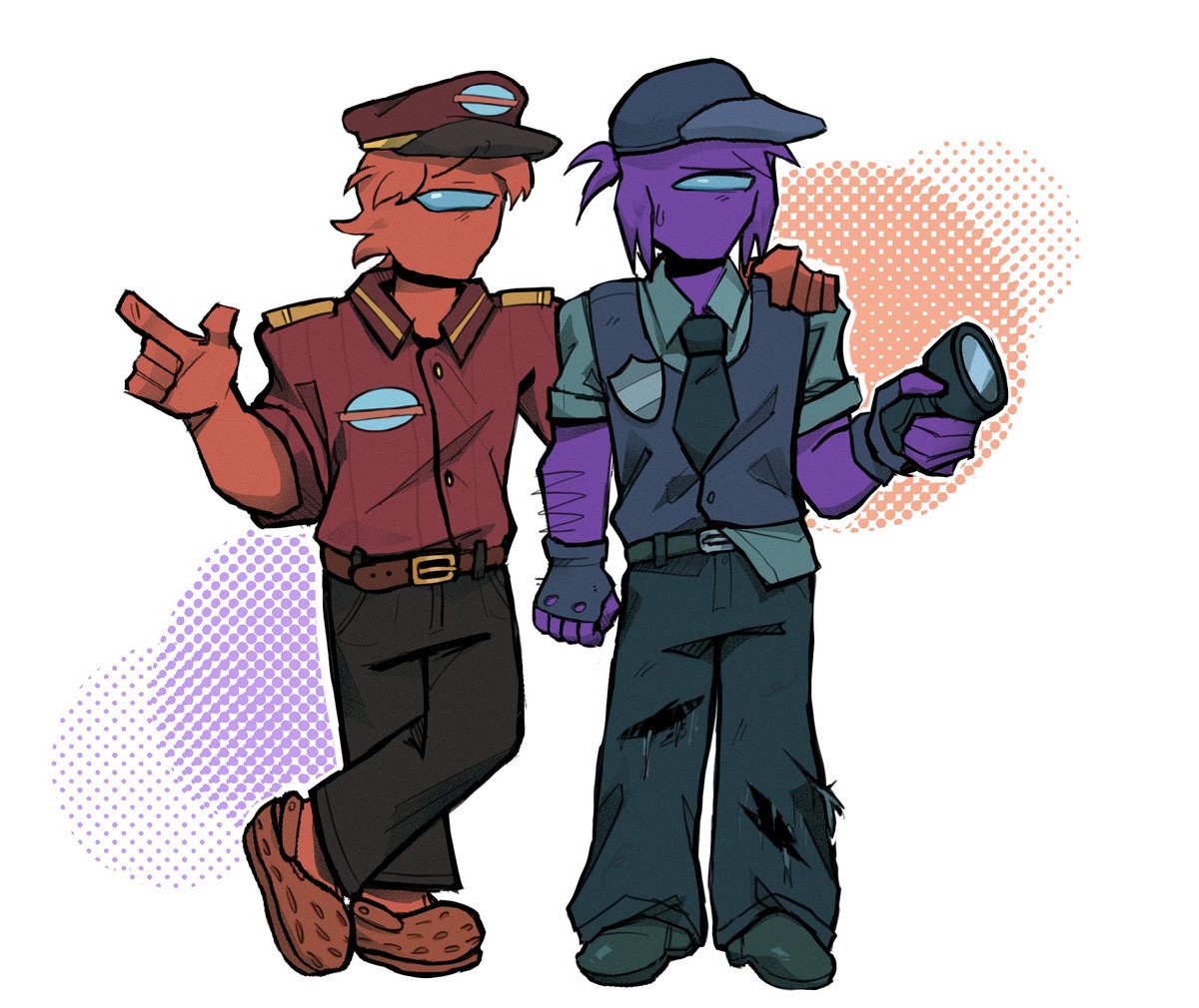 Bennidesu's tweet photo. Here’s my last design #redxpurp #amongus https://t.co/XxgFTM9y0B