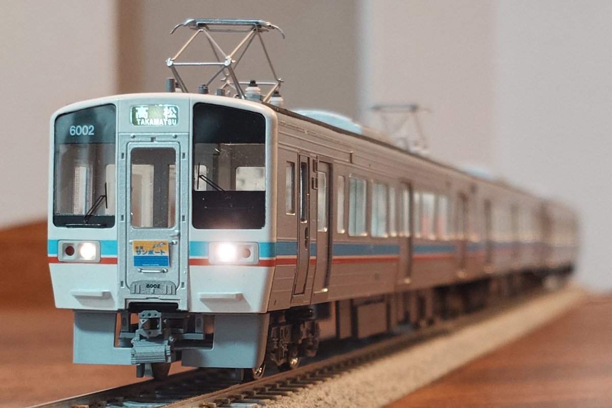ps_yellow_train's tweet photo. パーミルの四国6000系完成！
とてもかっこいい https://t.co/b7JspG3EHA