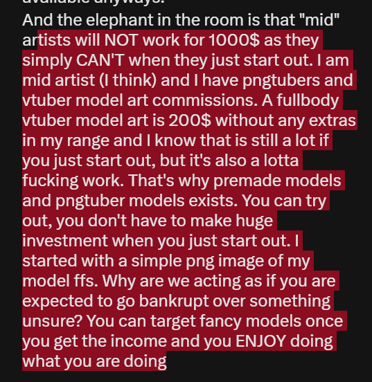 seshihira's tweet photo. Hey so idk who needs to hear this, but if you just start out do NOT jump head first with a custom model. First you gotta experience if you even like this thing or not. Have a pngtuber if you want, those are way more available anyways.
And + https://t.co/BmC5bdSVF6