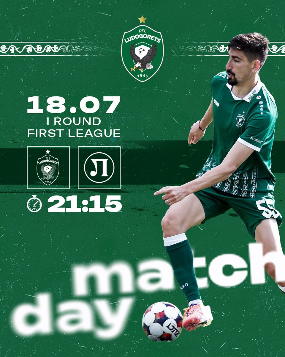 Ludogorets1945's tweet photo. ⚽ Today at 21:15 🕘 Ludogorets vs Lokomotiv (Plovdiv), I round - First league

#ludogorets #lokomotivplovdiv #ludogoretslokomotivplovdiv https://t.co/woT6DCYVN1