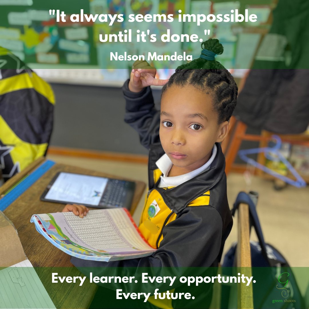 GreenShootsEdu's tweet photo. 🇿🇦This Mandela Day, we celebrate those creating opportunity through education every day.

Together, we're helping more young people discover confidence, realise their potential and build brighter futures.

#MandelaDay2026 #EducationChangesLives https://t.co/EgNCWcfBKC