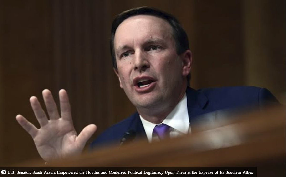 EnImArabic's tweet photo. U.S. Senator: Saudi Arabia Empowered the Houthis and Conferred Political Legitimacy Upon Them at the Expense of Its Southern Allies

https://t.co/WyKDddbr6Z via @EnImArabic https://t.co/EFymhaP3Om