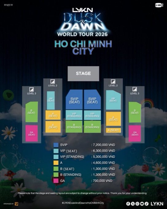 jaemoon6gi7's tweet photo. WTS | Ticketing Service 🎟️
LYKN DUSK &amp; DAWN WORLD TOUR 2026 – HO CHI MINH CITY, VIETNAM 🇻🇳
🎫 3× SVIP
🎫 2× VIP
✨ Side-by-side seats
🌍 International buyers welcome

📩 DM if interested!
#LYKNDuskAndDawnWorldTour2026 #LYKNDuskAndDawnxHoChiMinhCity #LYKN #RISERMUSIC #GMMTV https://t.co/9fyieIC1d2