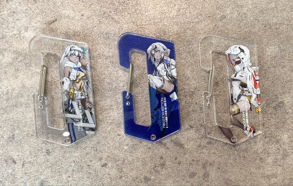 Emst_stock's tweet photo. ― 商品情報 ―
 
neco(@neco_person)個展「黎明」
 
クリア素材で作られたアクリルカラビナ
無機質さを感じられるデザインでキーホルダーとしてもお使いいただけます⚫️⚪️

#EmST #neco個展 https://t.co/UMA9pd11ZV