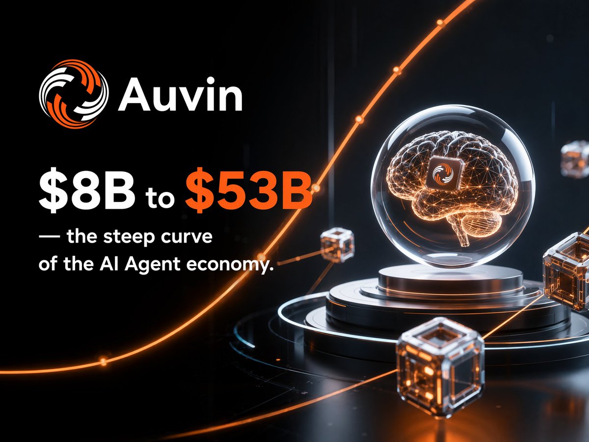 CryptoDefi_X's tweet photo. Positioning for a multi-billion dollar exponential growth trajectory. 
The global AI Agent market is valued at approximately $8B in 2025, with top institutional forecasts projecting expansion to $48B-$53B by 2030 at an impressive 43-46% CAGR. Looking further ahead, the https://t.co/jCiPH0Ql4L