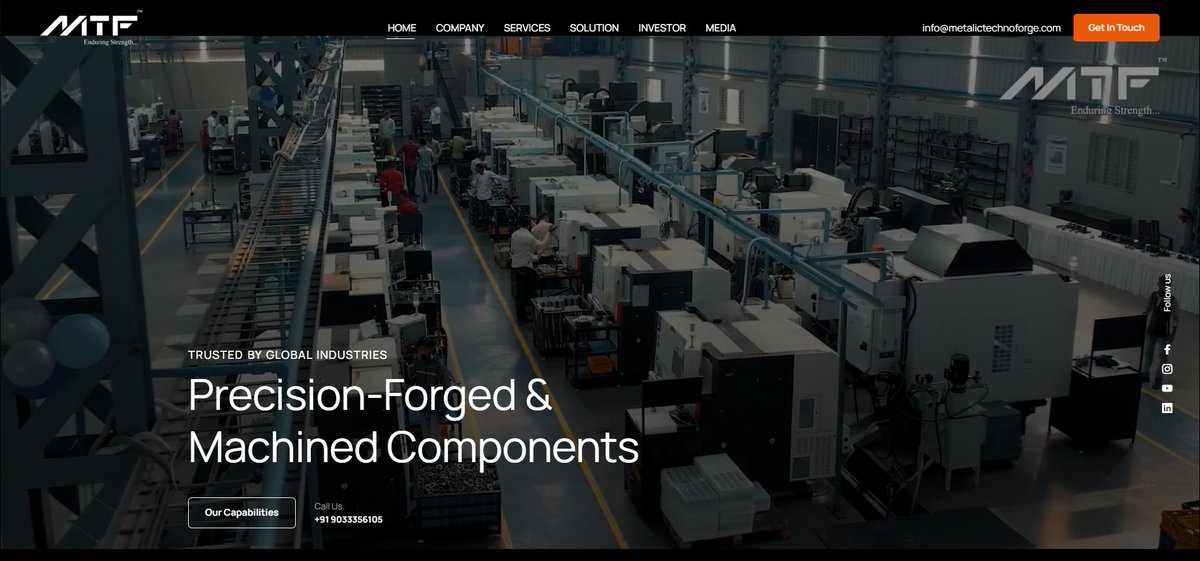 AquilaSME's tweet photo. Precision Engineering & Forging has created several Multibagger in the past. 🌟

👀 Now, another SME from the same space is making its market debut:

#MetallicTechnoforge ⚡️

🔹 Business: Forging, Gear Manufacturing, Heat Treatment & Machining

🔹 FY26 Revenue: ₹93 Cr
🔹 PAT Margin: ~13%
🔹 Current Order Book: ₹24 Cr
🔹 Manufacturing Capacity: 6,800 MTPA (operating at ~90% utilisation)
🔹 Planned Capex: ₹31 Cr for a new manufacturing unit to expand capacity
🔹 Market Cap: ~₹185 Cr

A capacity expansion while operating at high utilisation is definitely something worth tracking. 👍

Not a recommendation. For educational purposes only. Always do your own research.