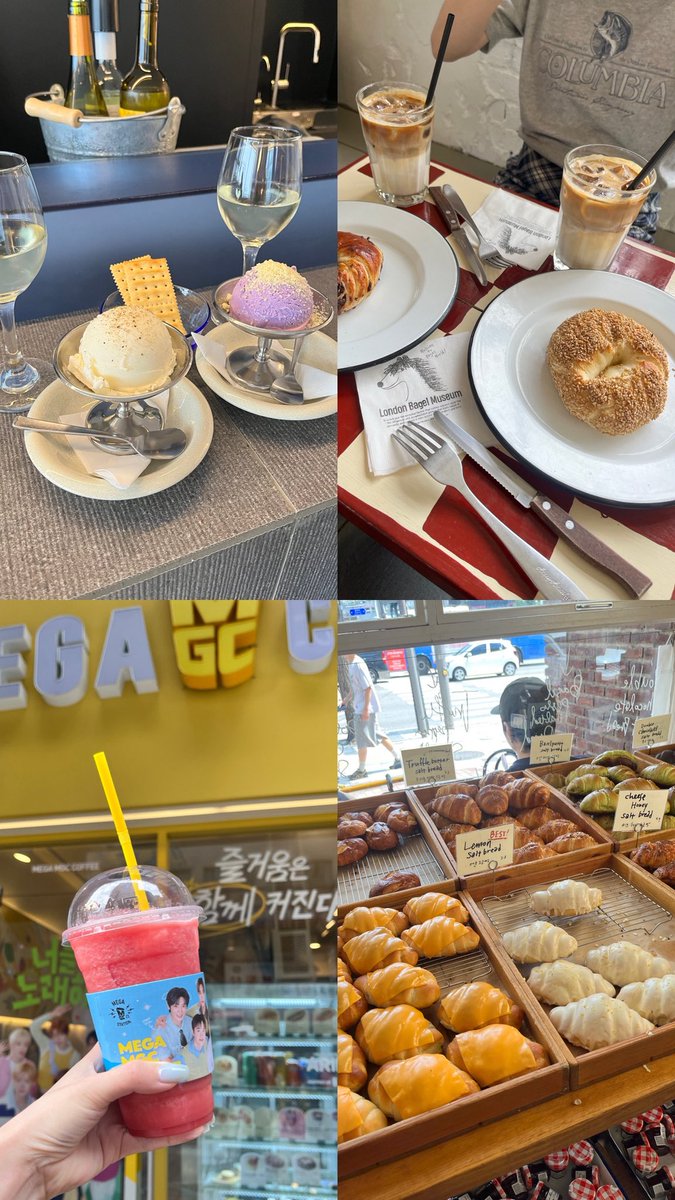 rooibostea70's tweet photo. 親友と韓国来た〜〜🇰🇷💞💫
大掛かりに飲むがテーマ！！こじはるのvlogで知ったエゴママッククスが衝撃的な美味しさで滞在中もう1回食べたい https://t.co/36t8woYfk1