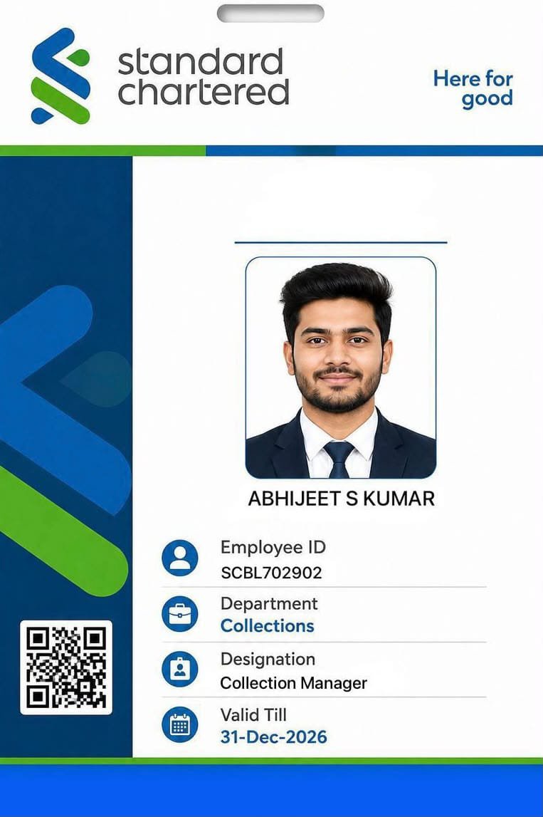 jps57911's tweet photo. @StanChartHelp @StanChart
@StanChartIN @nsitharaman
@Cybercellindia @JagranNews
@aajtak Abhijeet S Kumar from SCB Bank, employee ID scbl702902, is threatening to file a case in the court. Sometimes your employees are threatening to kill me. I do not have money. https://t.co/NvCznBno9E