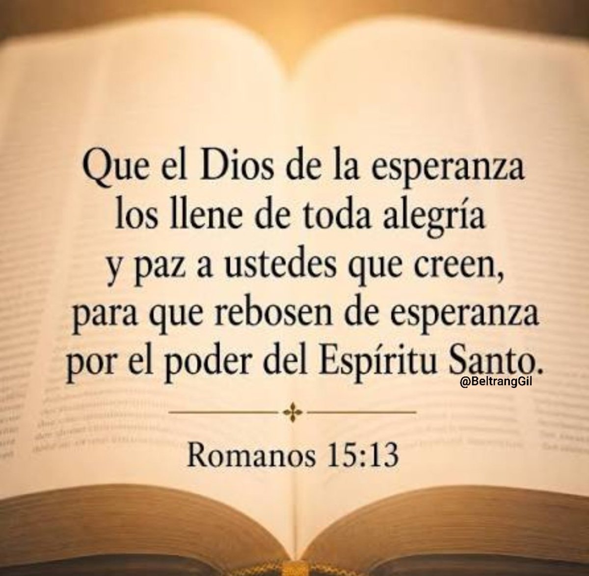 BeltrangGil's tweet photo. Señor, fuente de toda esperanza y paz, elevo mi voz en un cántico, porque Tú, que eres mi refugio y mi fortaleza, has redimido mi alma con tu infinito amor y misericordia. Que mi fe sea constante, un testimonio vivo de tu fidelidad eterna, y que me regocije en tu presencia. Amén https://t.co/D0vWWr3msv
