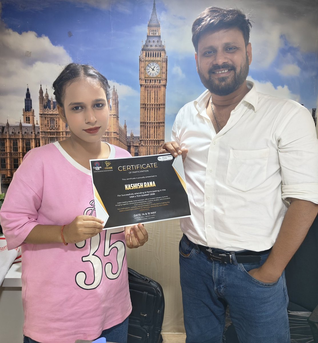 vfxmultimedia's tweet photo. 🏆 **Proud Moment for VFX Multimedia School!**

🌐 [https://t.co/Rn5jod3hQ2](https://t.co/Rn5jod3hQ2)

#VFXMultimediaSchool #VMS #VAMTechSummit2026 #TheContentHub #VFX #Animation #AI #ArtificialIntelligence #Filmmaking #VideoEditing #MotionGraphics #CGI #VisualEffects #3DAnimat https://t.co/qJ3wWjctCd