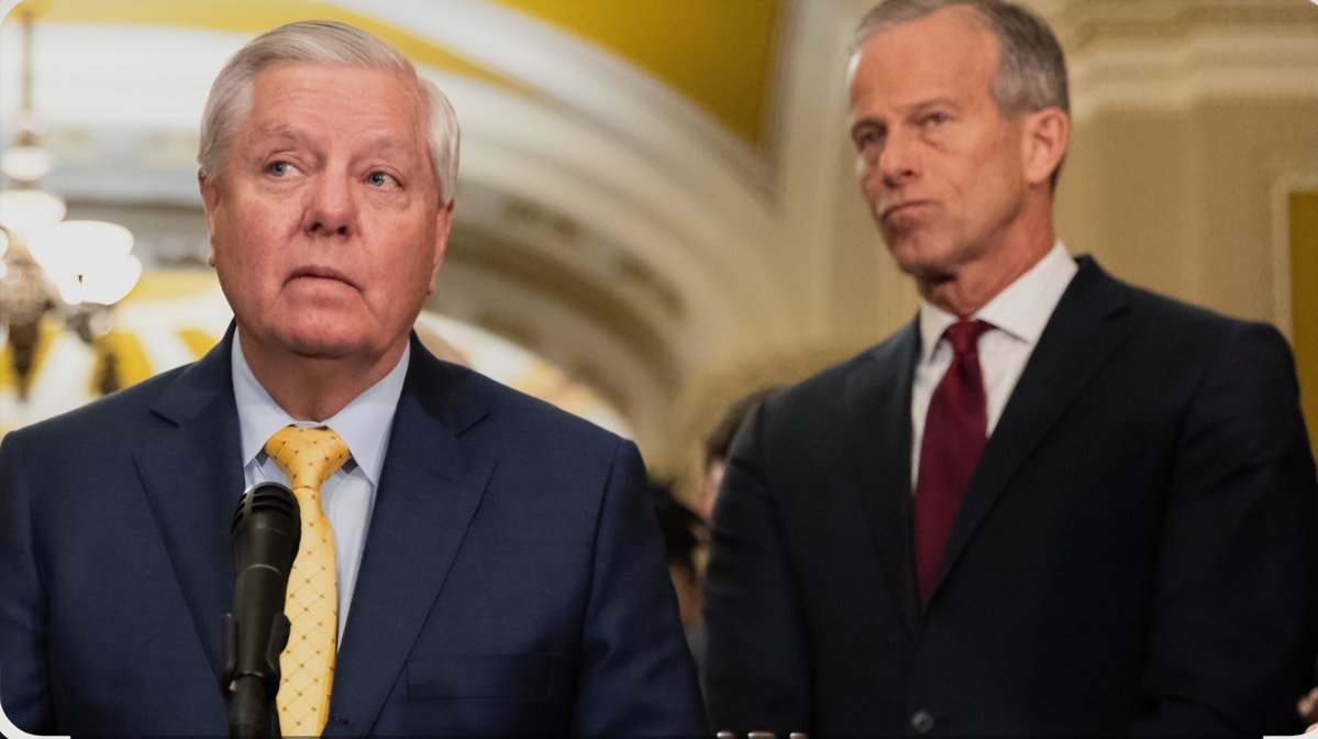 ShanonLee_A's tweet photo. Lindsey Graham told Trump just B4 he passed away, that we " the Senate " will get the Save America Act passed

By passing it, you'll be honoring your longtime friend... you could even re-name it the Lindsey Graham Act 

Do it for Lindsey, do it today https://t.co/VQQyIY5fZh