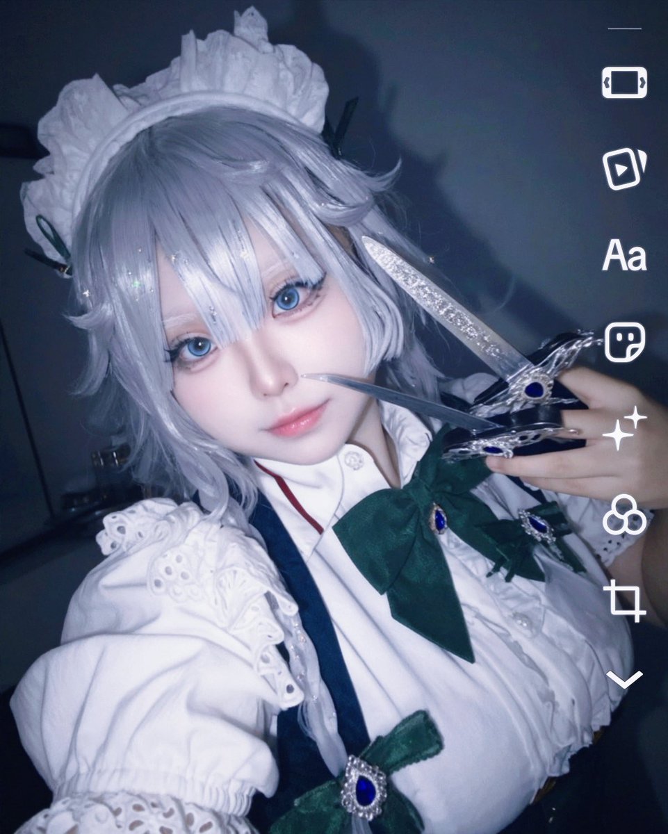 ぷにん‎☺︎ 咲夜さんもう1枚⏱🗡️