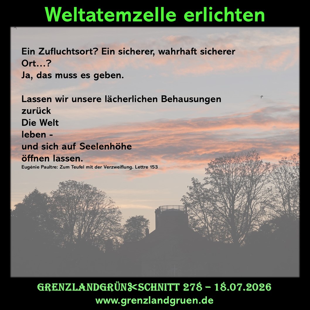 Fassmacher's tweet photo. #grenzlandgrünschnitt #weltatemzelle #erlichten #seelenhöhe https://t.co/QzHfxBXgkB