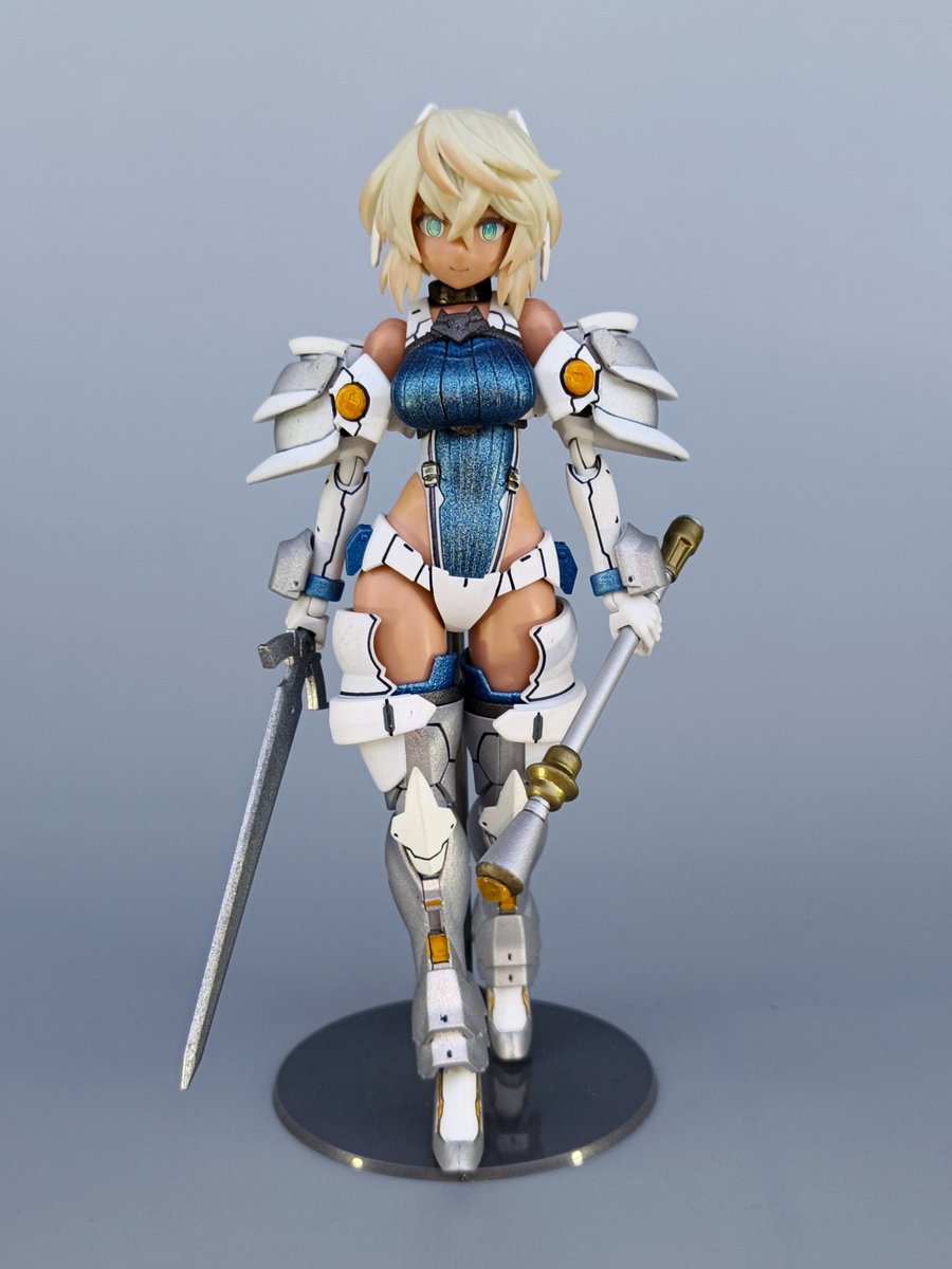 ZeroEdgeDaniel's tweet photo. Spellblade
30MS Sestieh X 30MF
I remade some parts of her armor to try and match existing Valkyrie and Minerva kits.
Lost my phone😅... The one I have now doesn't have the same quality camera as my lost one but I'll have to make do.
#30MS
#30MF https://t.co/qVskBiVkZE