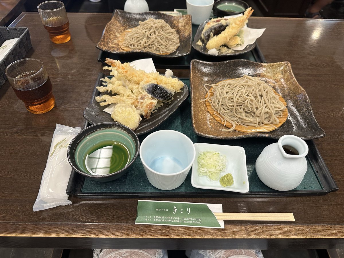 l_ve09's tweet photo. 信州そば美味しすぎた https://t.co/XsrHIGhdPE