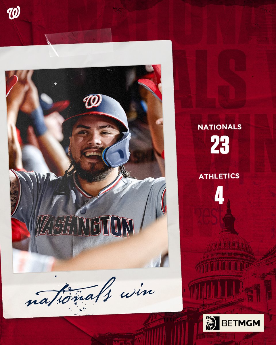 Nationals's tweet photo. seems like a lot of runs https://t.co/y0jJj6fm4q