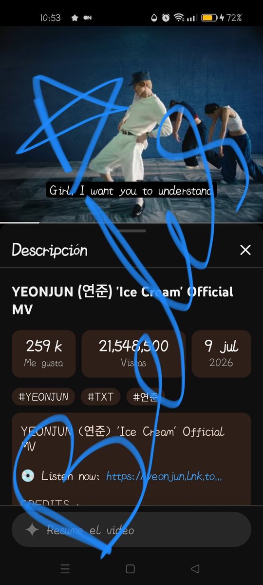 DubaduTxt's tweet photo. VAMOS MOA 🍦🤍
🖇️: https://t.co/Huhl42hePl
@miirrormaze @tubavoque
@Rlo_Eungi @yeonroses
@ive_tubatu_
ICE CREAM STREAMING PARTY
#WeStreamForIceCream
#YEONJUN #ICE_CREAM https://t.co/eZbsssTh4C