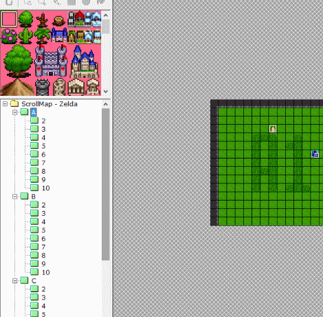 DevRPG2k's tweet photo. Instead of creating multiple conditions for each position on the minimap, I used math to solve the problem 😃
#RPGツクール #ツクール #RPGツクール2000 #ツクール2000 #RPGツクール2003 #ツクール2003 #GAMEDEV #RPGMaker200 #RPGMaker2003 #Zelda https://t.co/oWxkC3Ek4s