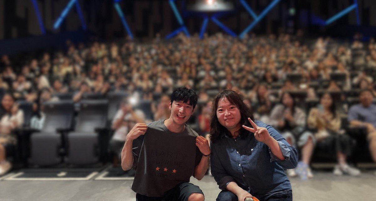 audcine's tweet photo. “올해 본 최애 영화!”
-이제훈 배우

#마티슈프림 Dream Big GV 
지금,극장에서

#티모시샬라메 #조쉬사프디 감독 https://t.co/27dXEFI5Pe